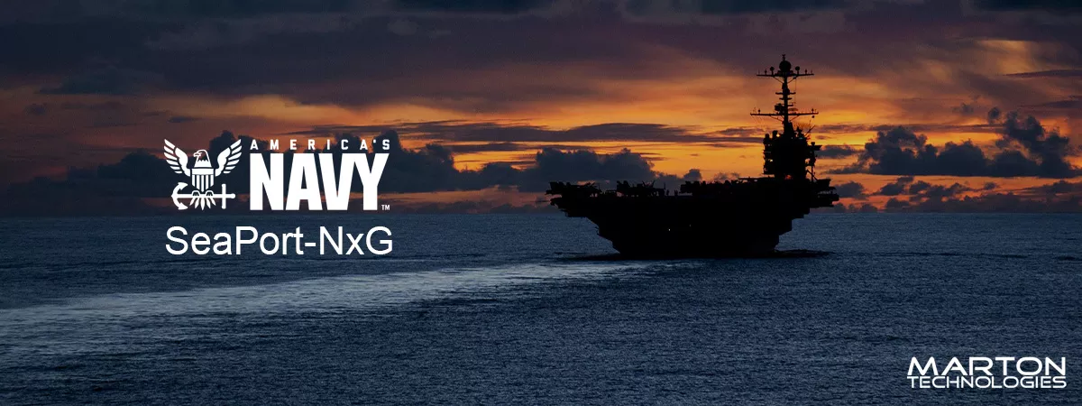 Marton Awarded 10-year SeaPort-NxG Multiple Award IDIQ Prime Contract